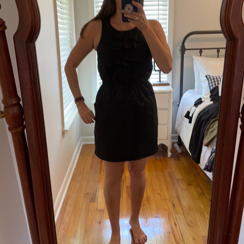 Black cocktail dress
